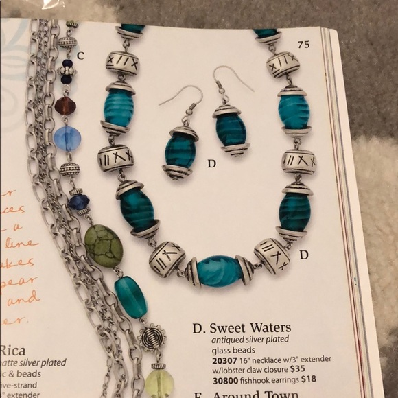 NWT Sweet Waters Necklace Set by Premier Designs - Picture 8 of 8